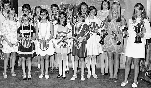 Moss Lake Camp for Girls - Senior Camp Banquet 1965 